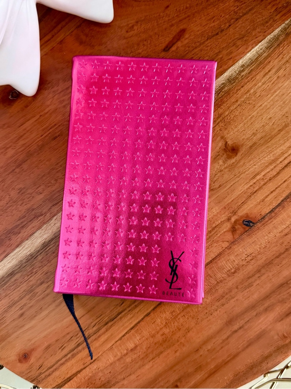 Yves Saint Laurent Hot Pink Embossed Journal